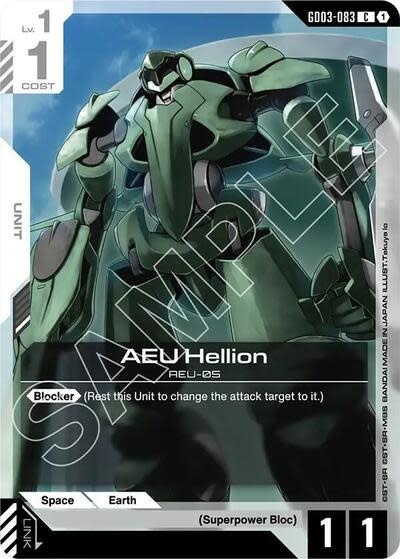 AEU Hellion - GD03-083 (Normal, Common)