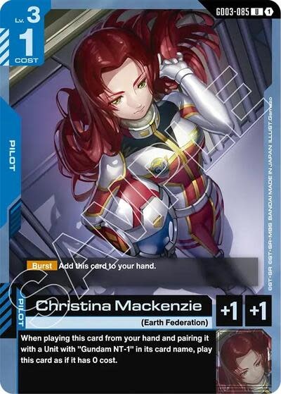 Christina Mackenzie - GD03-085 (Normal, Uncommon)