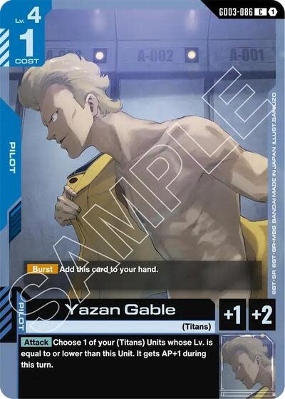 Yazan Gable - GD03-086 (Normal, Common)