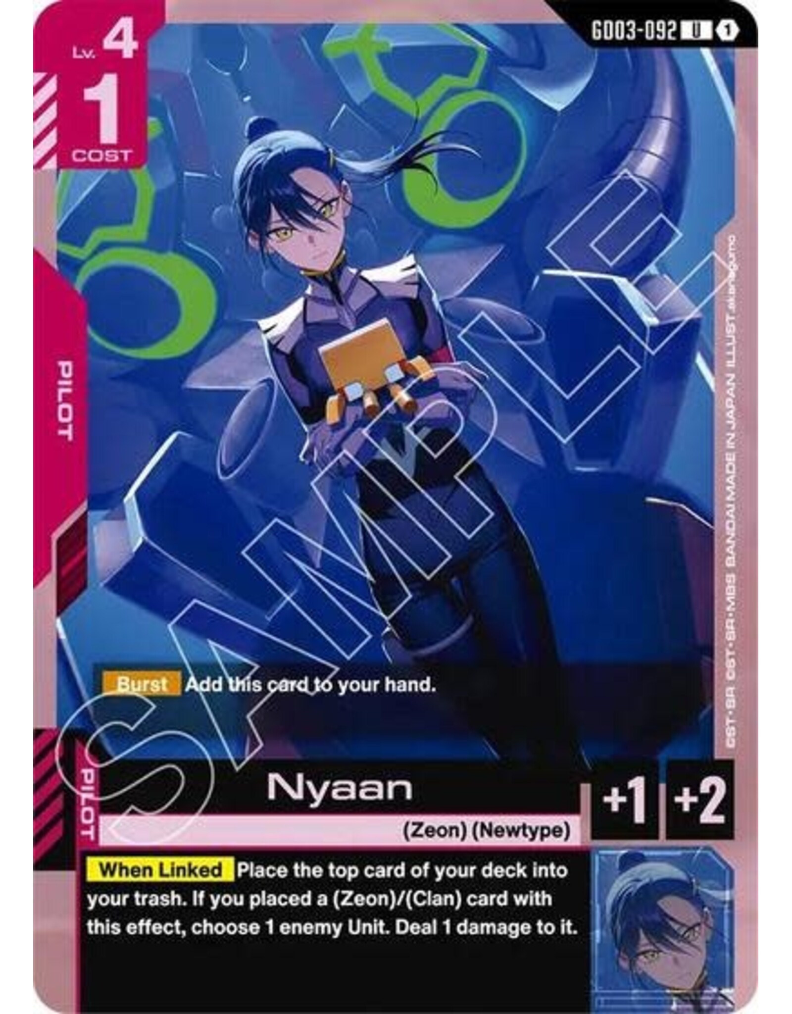 Nyaan - GD03-092 (Normal, Uncommon)