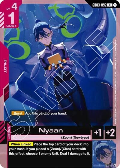 Nyaan - GD03-092 (Normal, Uncommon)