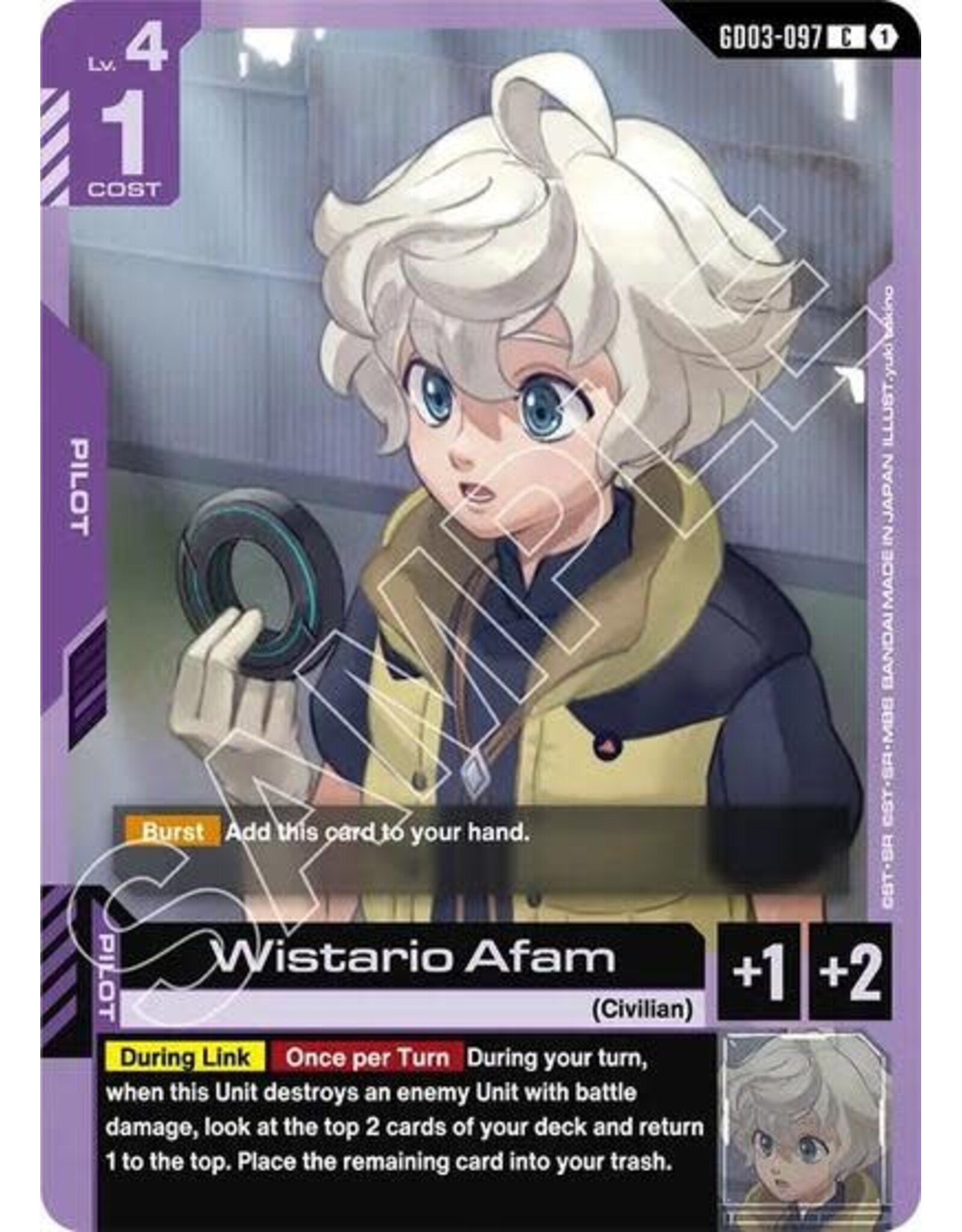 Wistario Afam - GD03-097 (Normal, Common)