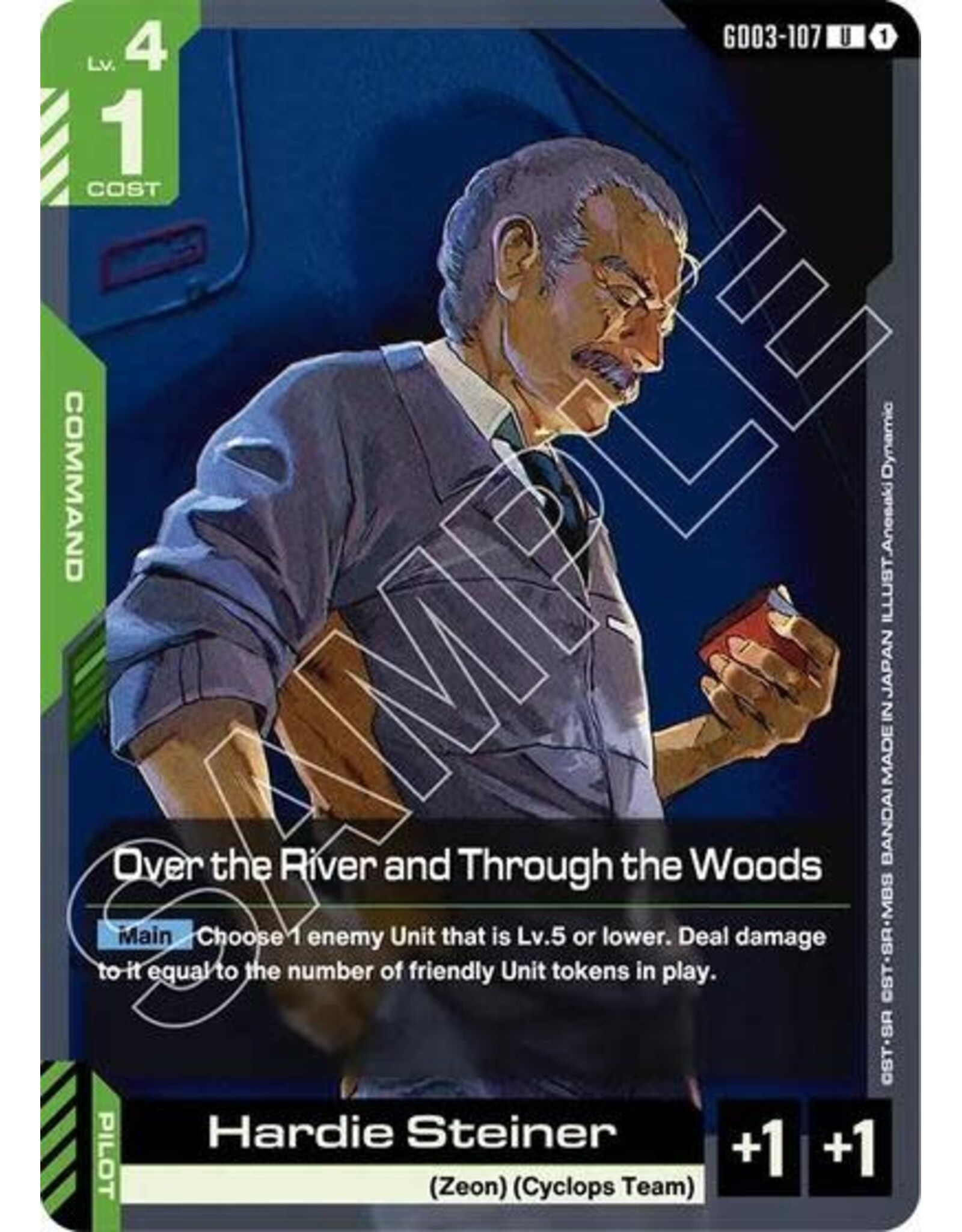 Over the River and Through the Woods - GD03-107 (Normal, Uncommon)