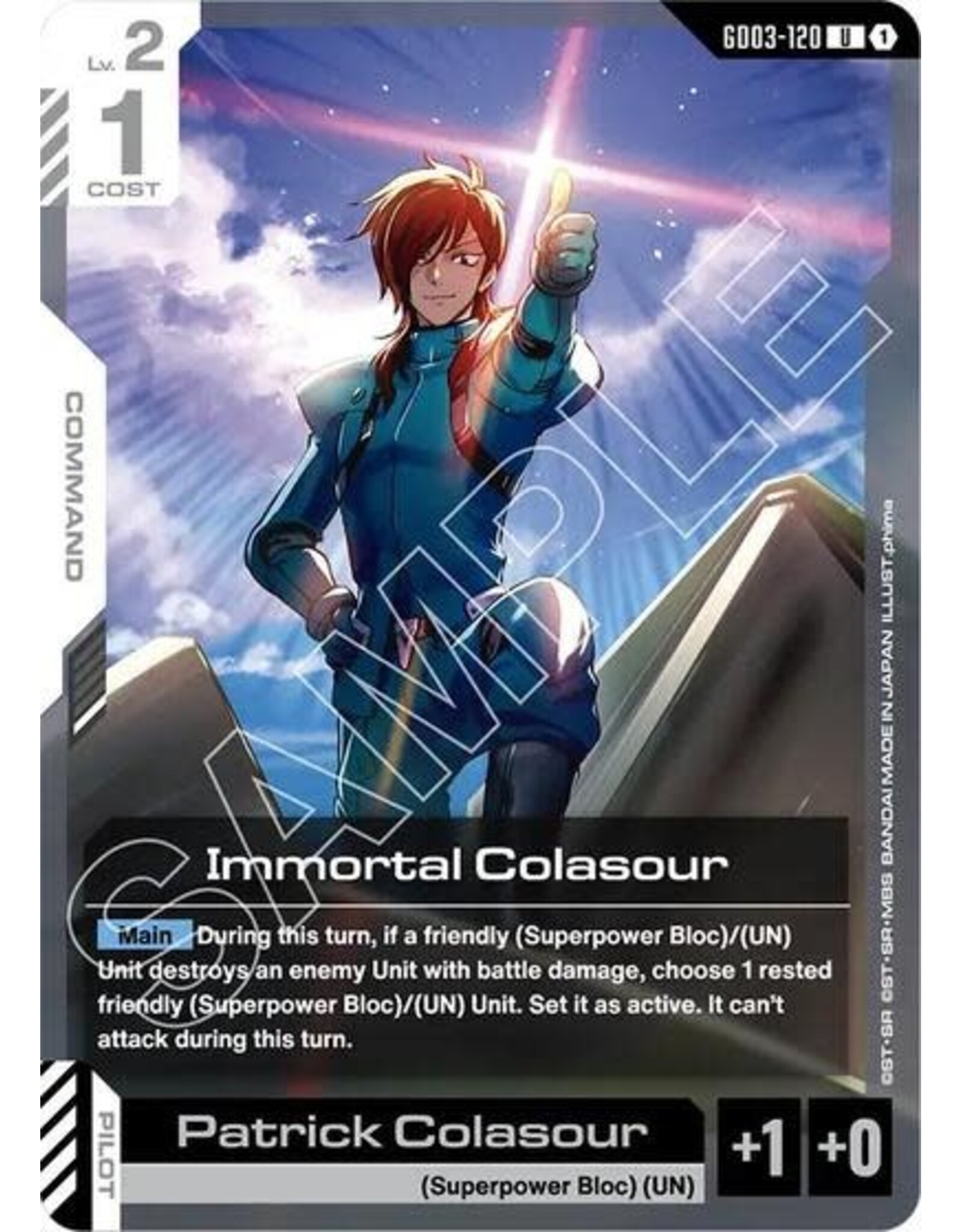 Immortal Colasour - GD03-120 (Normal, Uncommon)
