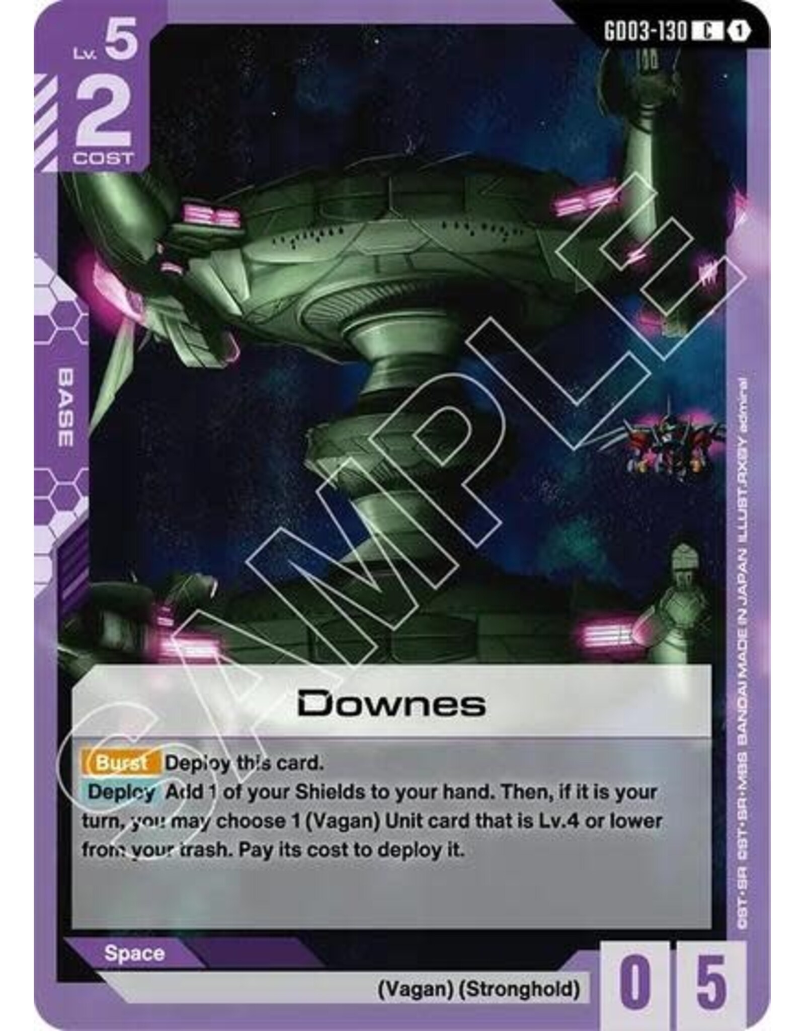 Downes - GD03-130 (Normal, Common)