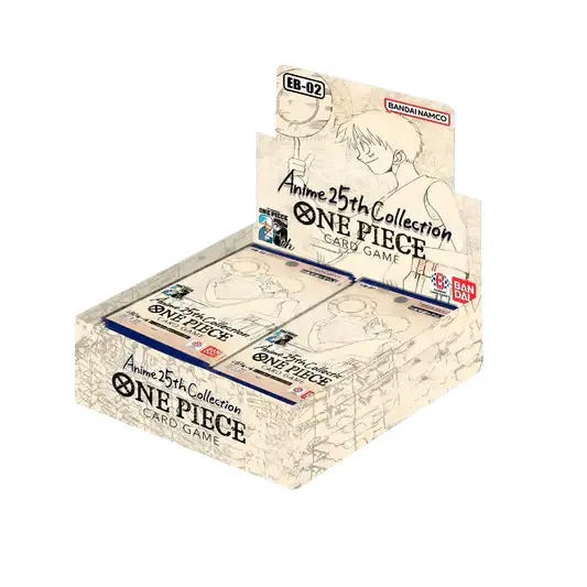 Bandai One Piece Card Game - Anime 25th Collection Extra Booster Box