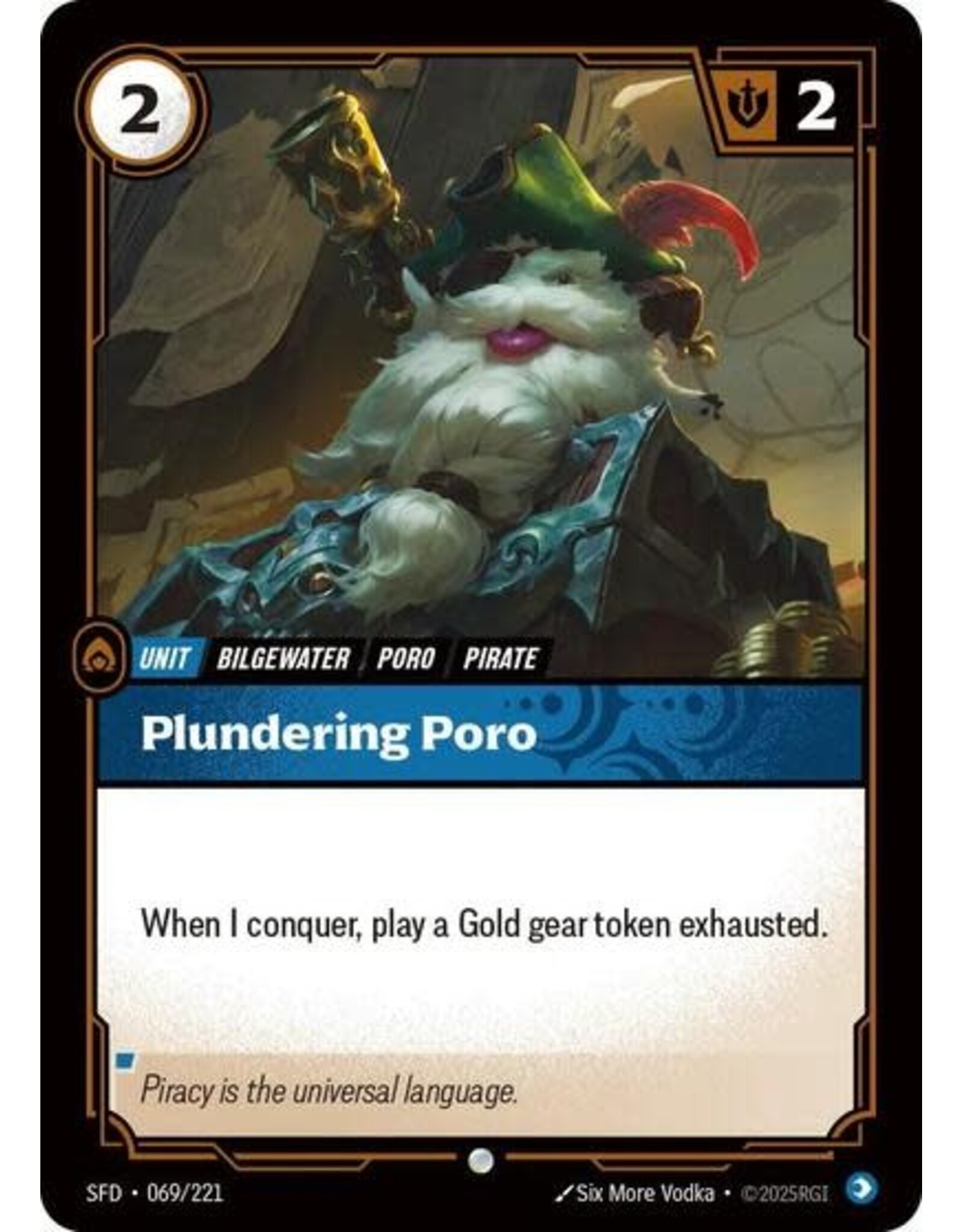 Plundering Poro - 069/221 (Normal, Common)