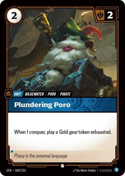 Plundering Poro - 069/221 (Normal, Common)