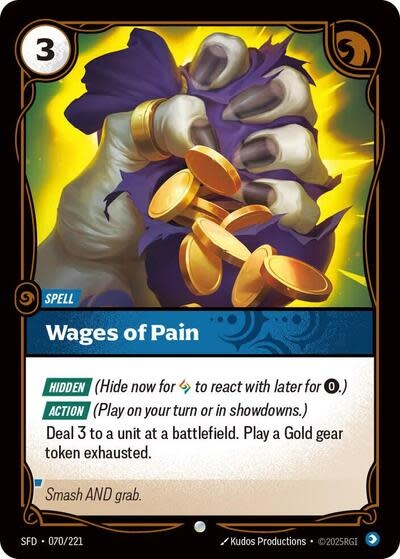 Wages of Pain - 070/221 (Foil, Common)