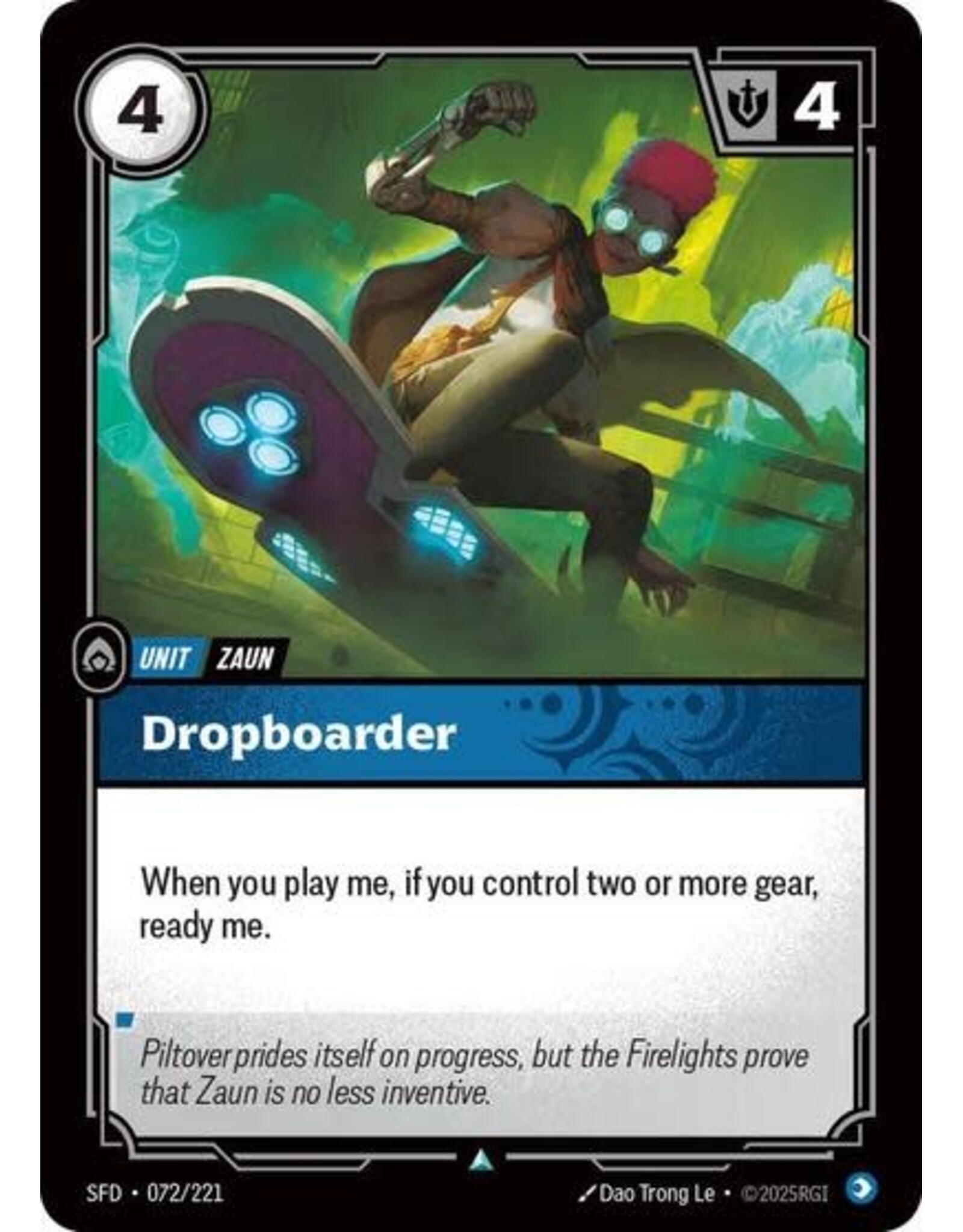 Dropboarder - 072/221 (Foil, Uncommon)