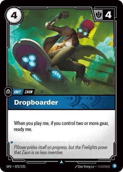 Dropboarder - 072/221 (Foil, Uncommon)