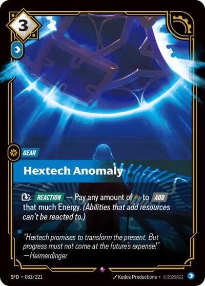 Hextech Anomaly - 083/221 (Foil, Rare)
