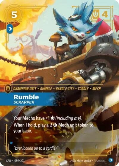 Rumble - Scrapper - 089/221 (Foil, Epic)