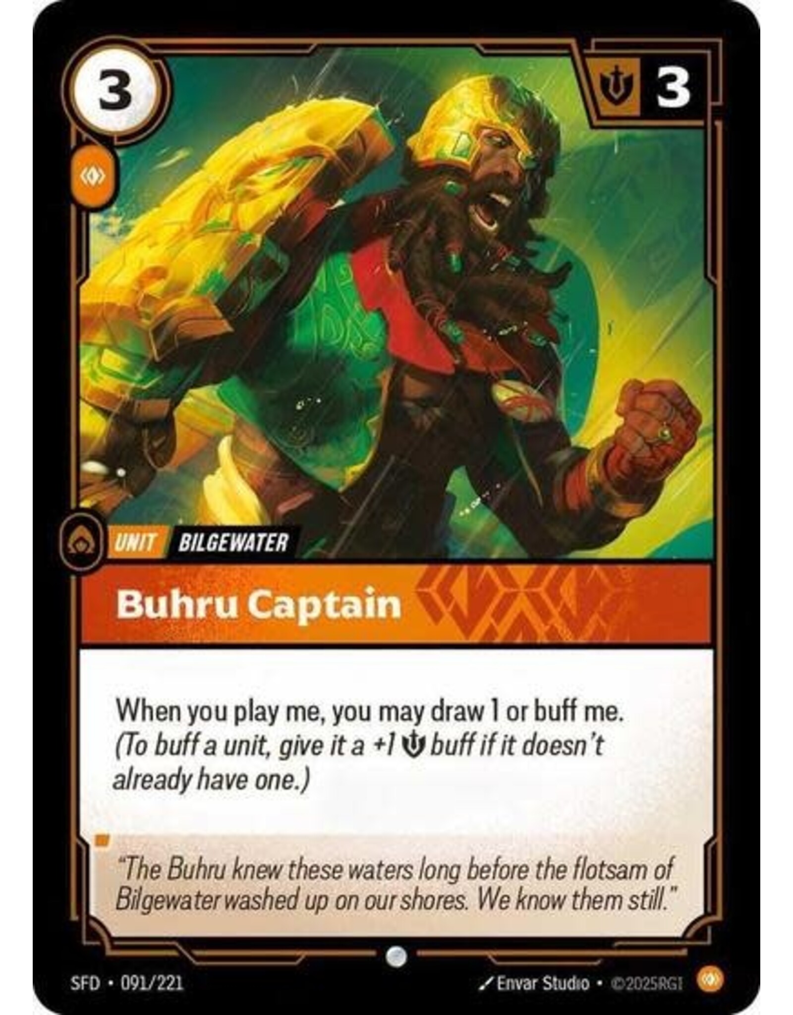 Buhru Captain - 091/221 (Normal, Common)