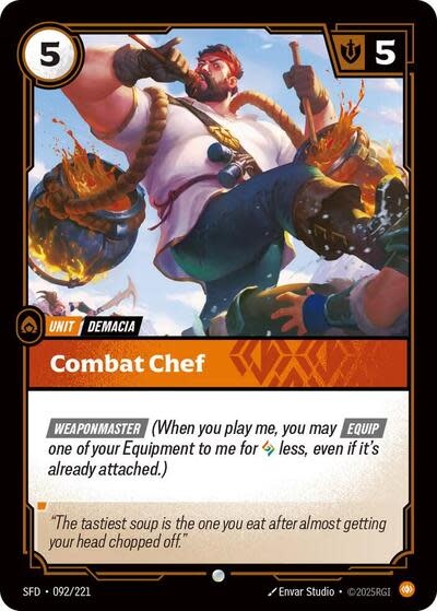 Combat Chef - 092/221 (Normal, Common)