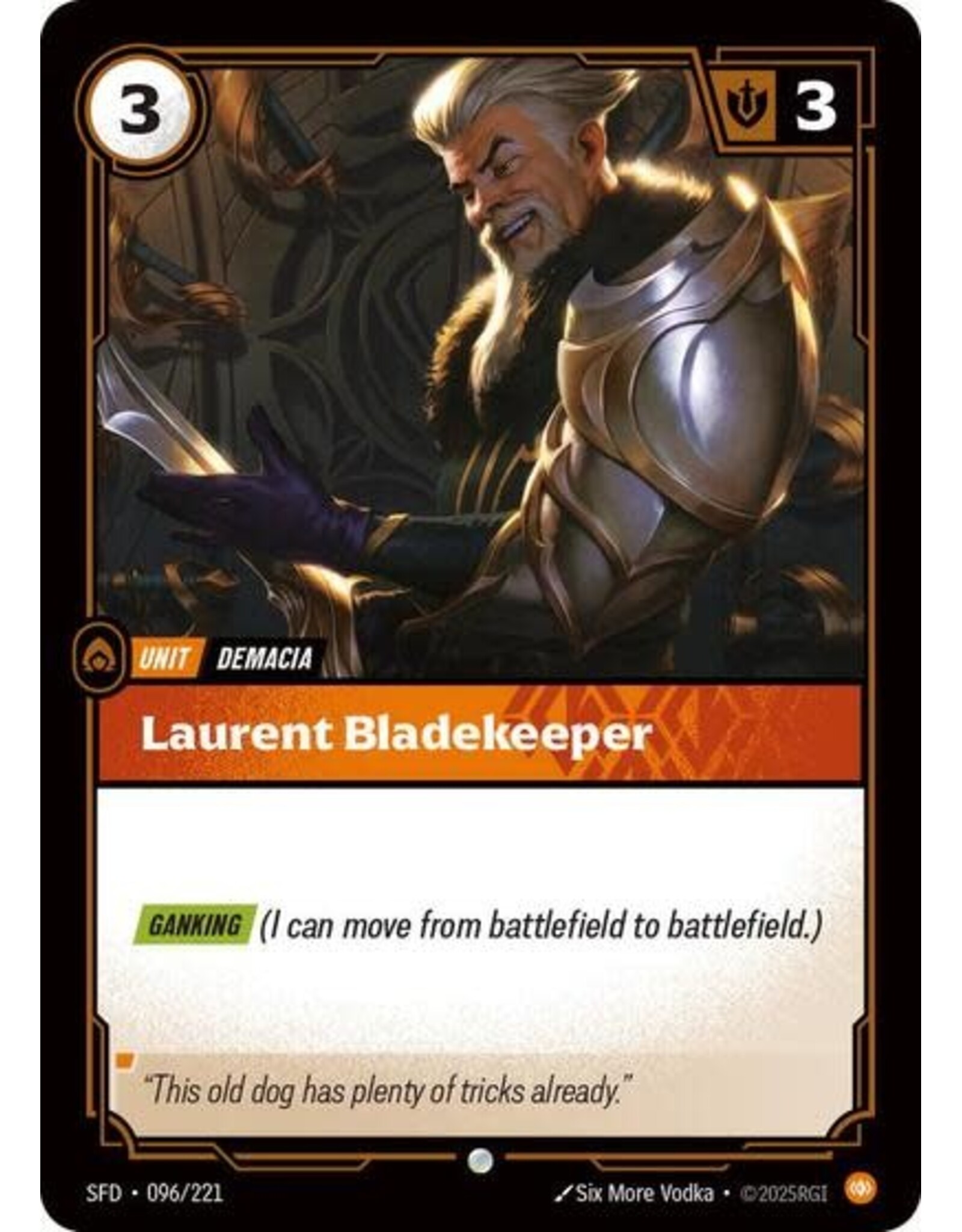 Laurent Bladekeeper - 096/221 (Normal, Common)