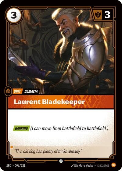 Laurent Bladekeeper - 096/221 (Normal, Common)