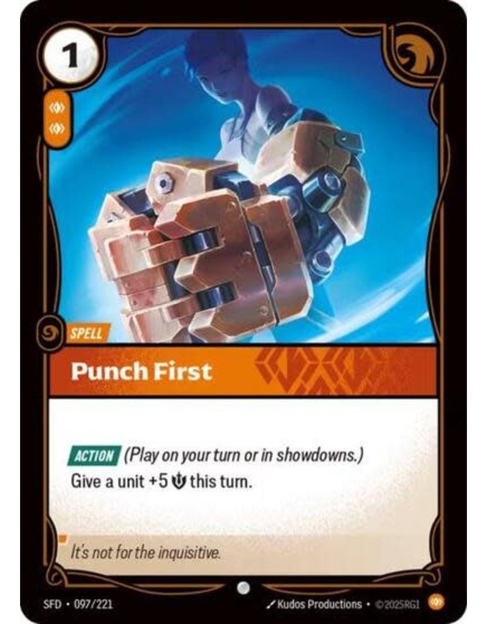 Punch First - 097/221 (Normal, Common)