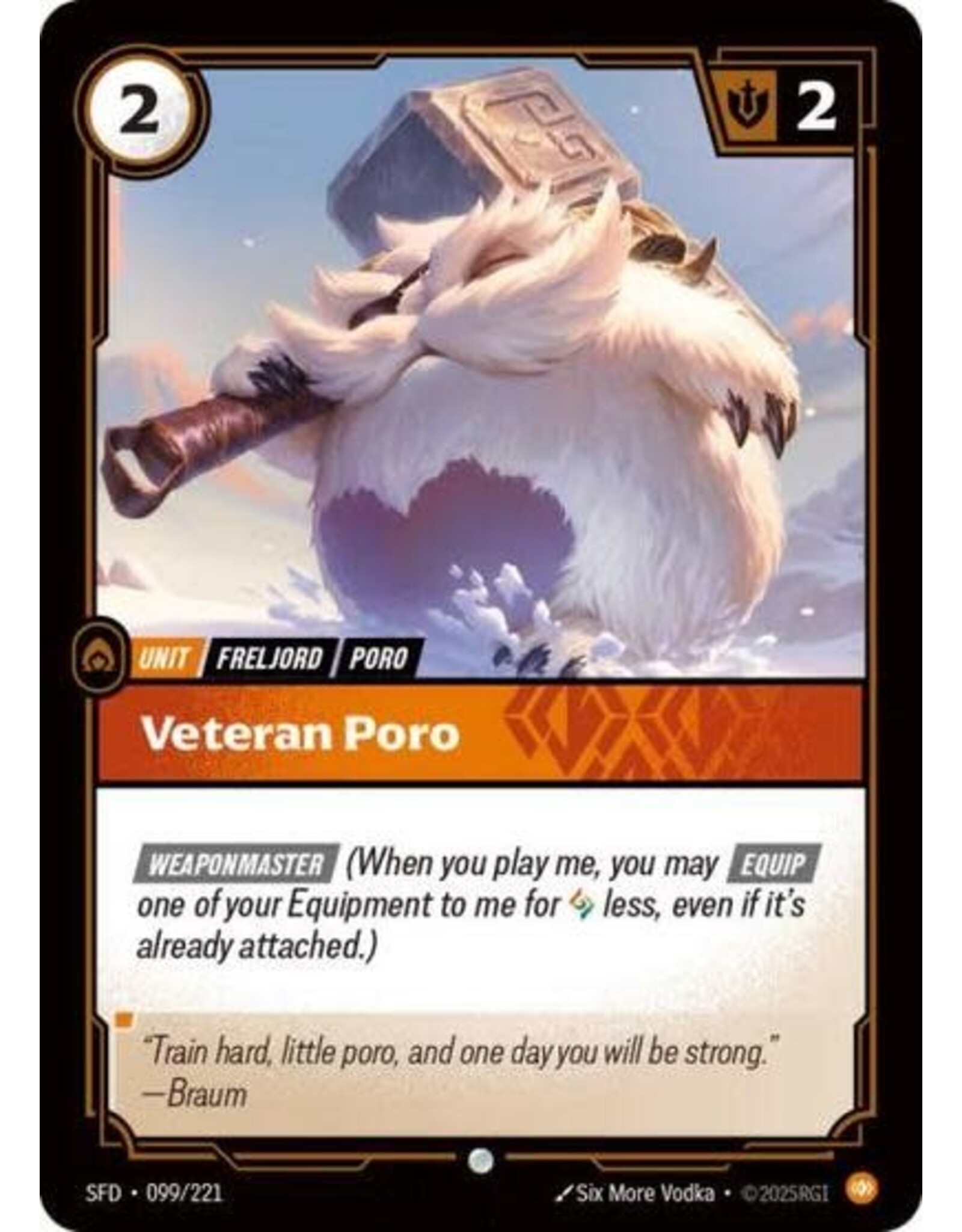 Veteran Poro - 099/221 (Normal, Common)