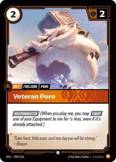 Veteran Poro - 099/221 (Normal, Common)