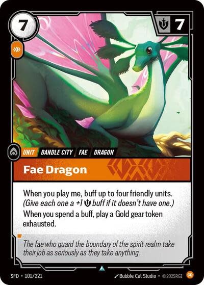 Fae Dragon - 101/221 (Normal, Uncommon)