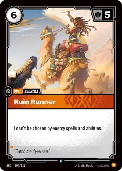 Ruin Runner - 105/221 (Normal, Uncommon)