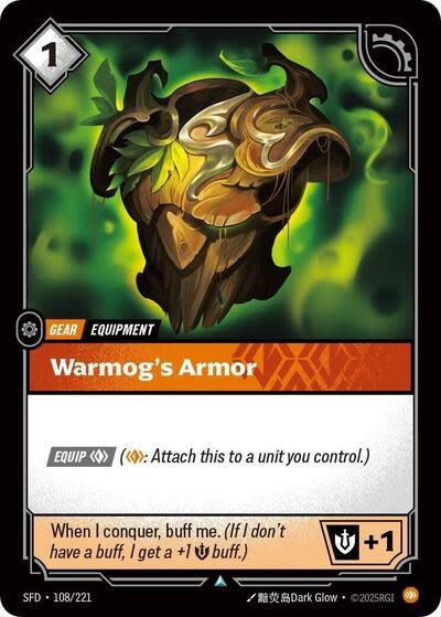 Warmog's Armor - 108/221 (Normal, Uncommon)