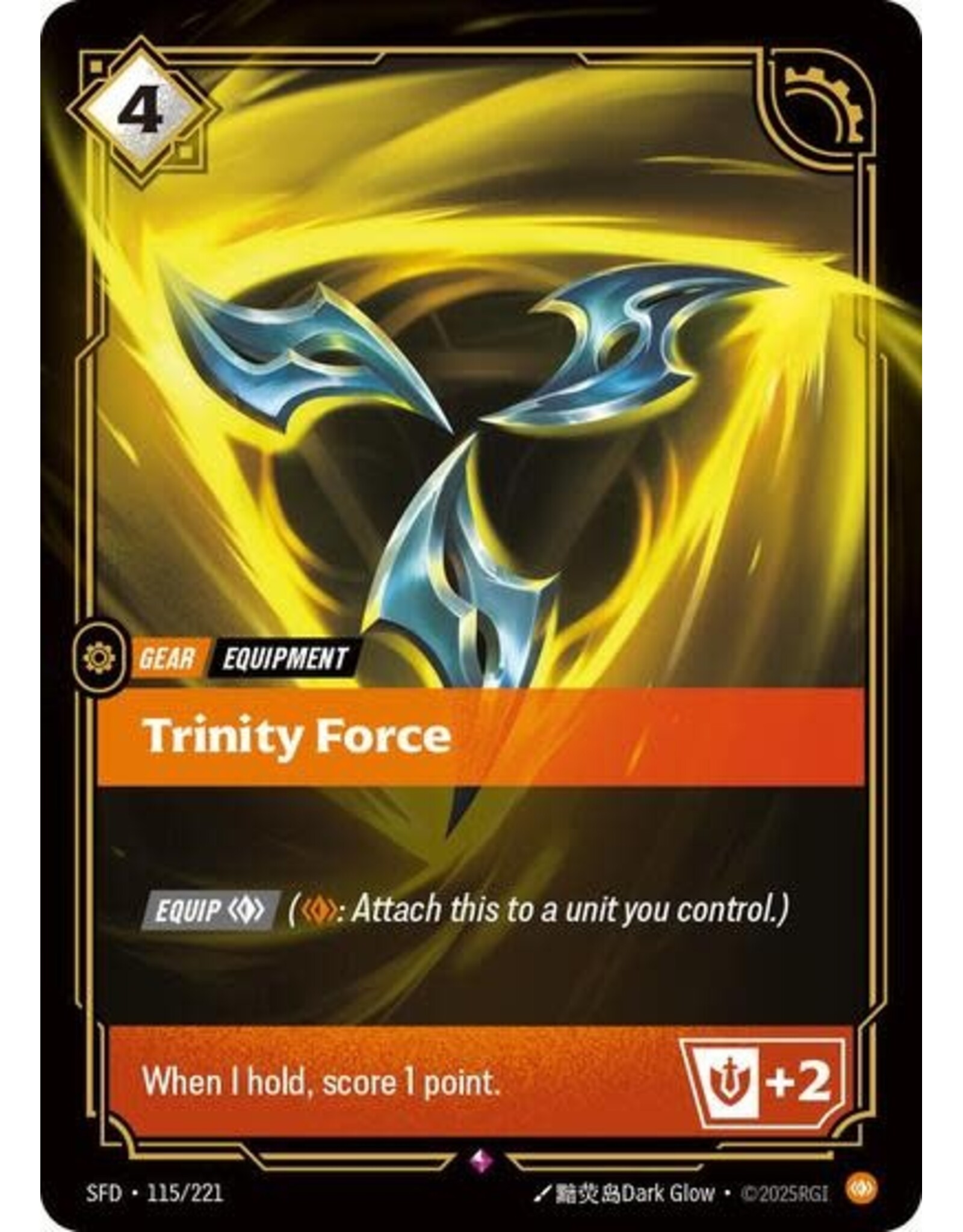 Trinity Force - 115/221 (Foil, Rare)