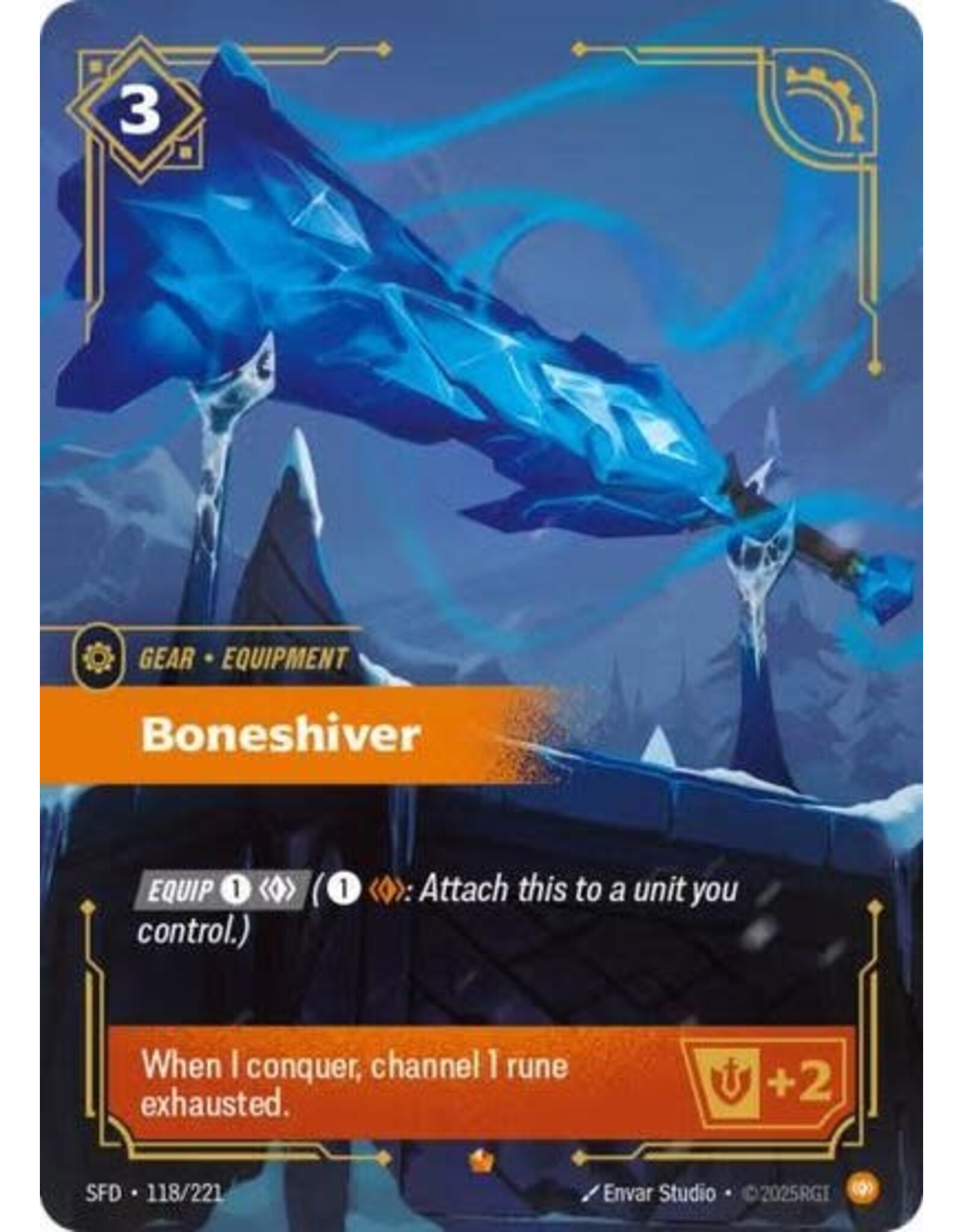 Boneshiver - 118/221 (Foil, Epic)