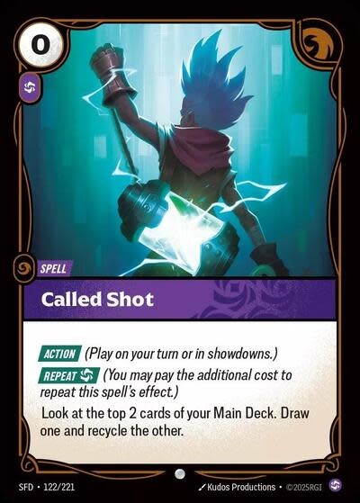 Called Shot - 122/221 (Normal, Common)