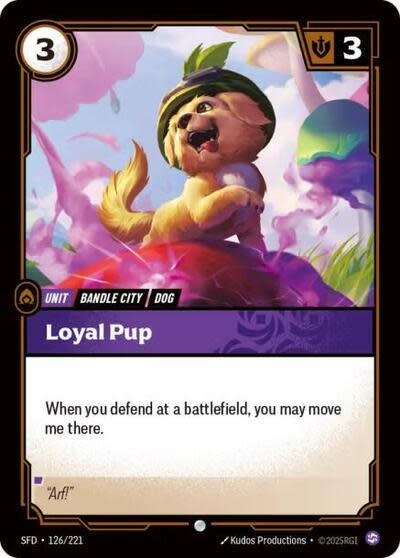 Loyal Pup - 126/221 (Normal, Common)