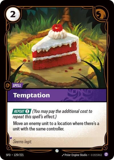 Temptation - 129/221 (Normal, Common)