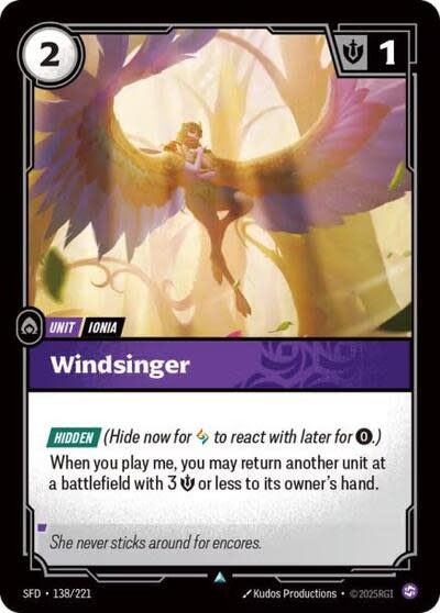 Windsinger - 138/221 (Normal, Uncommon)