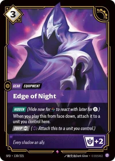 Edge of Night - 139/221 (Foil, Rare)
