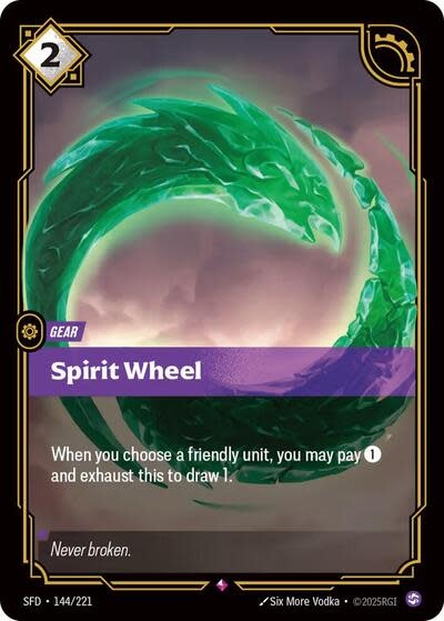 Spirit Wheel - 144/221 (Foil, Rare)