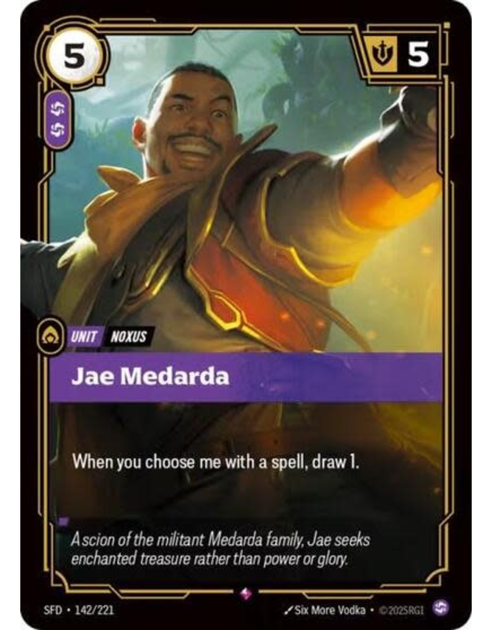 Jae Medarda - 142/221 (Foil, Rare)