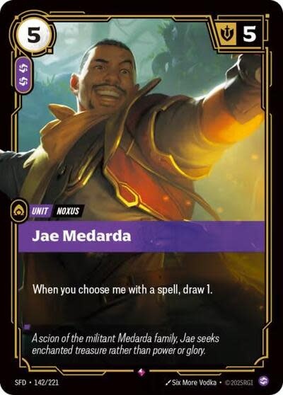 Jae Medarda - 142/221 (Foil, Rare)