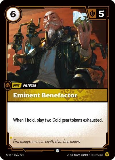Eminent Benefactor - 152/221 (Foil, Common)