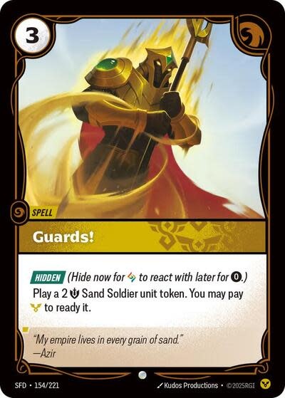 Guards! - 154/221 (Normal, Common)