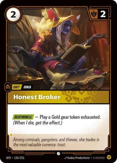Honest Broker - 155/221 (Normal, Common)