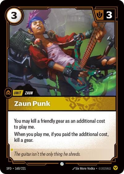 Zaun Punk - 160/221 (Normal, Common)