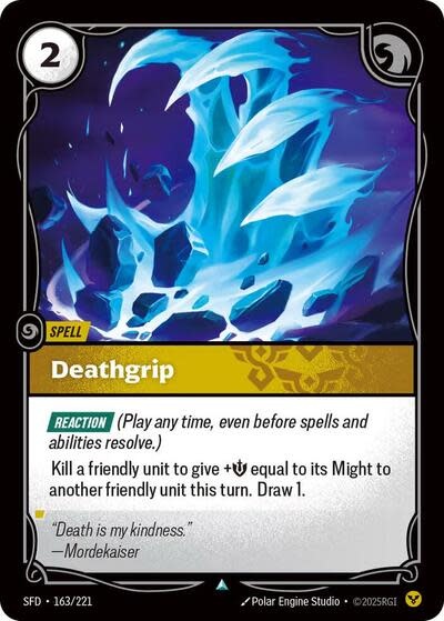 Deathgrip - 163/221 (Normal, Uncommon)