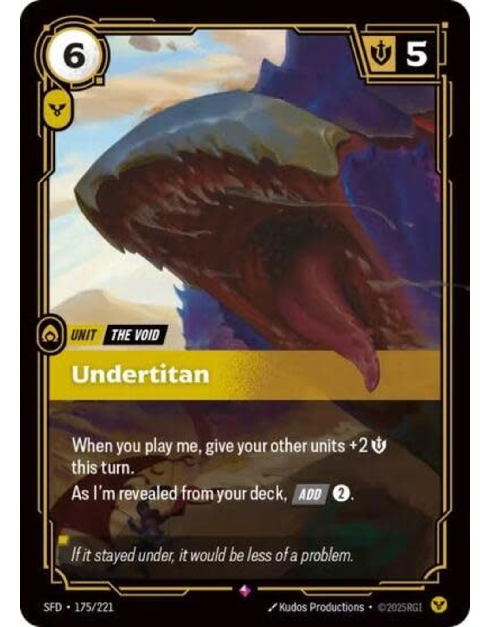 Undertitan - 175/221 (Foil, Rare)