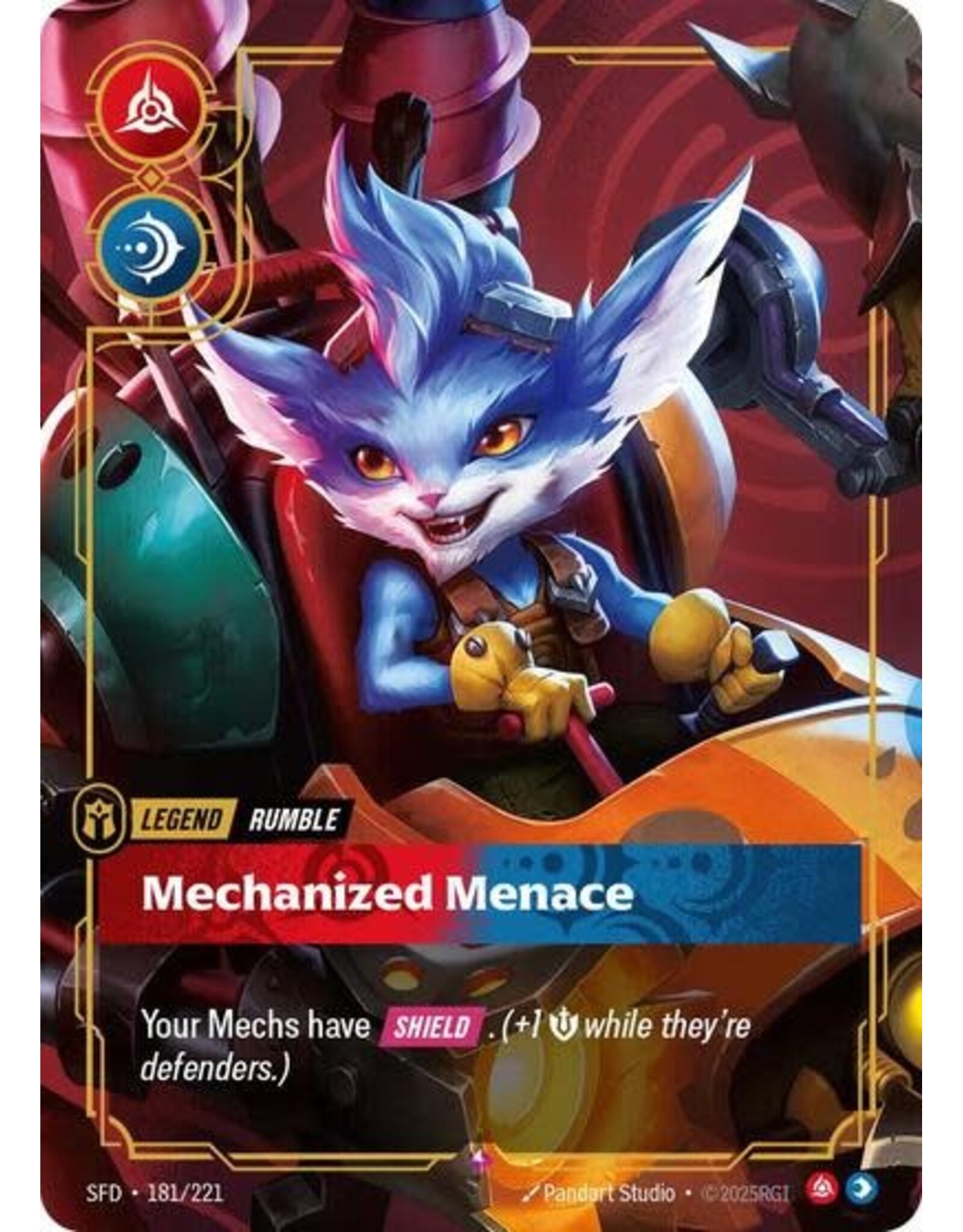 Rumble - Mechanized Menace - 181/221 (Foil, Rare)