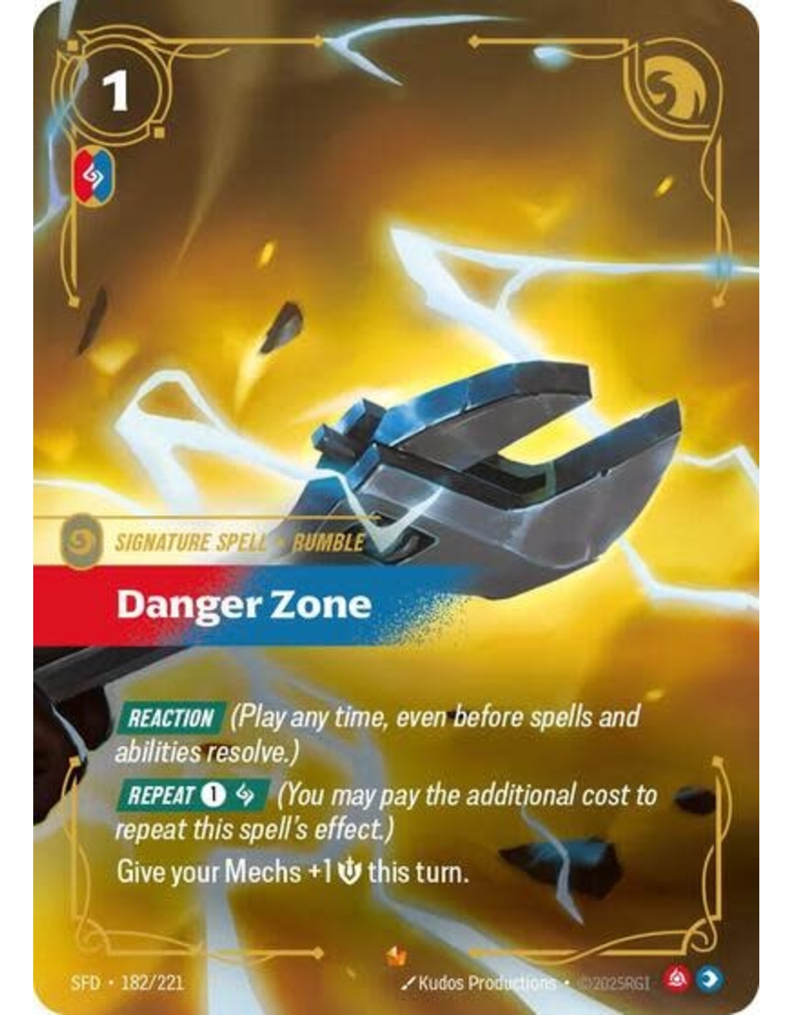 Danger Zone - 182/221 (Foil, Epic)
