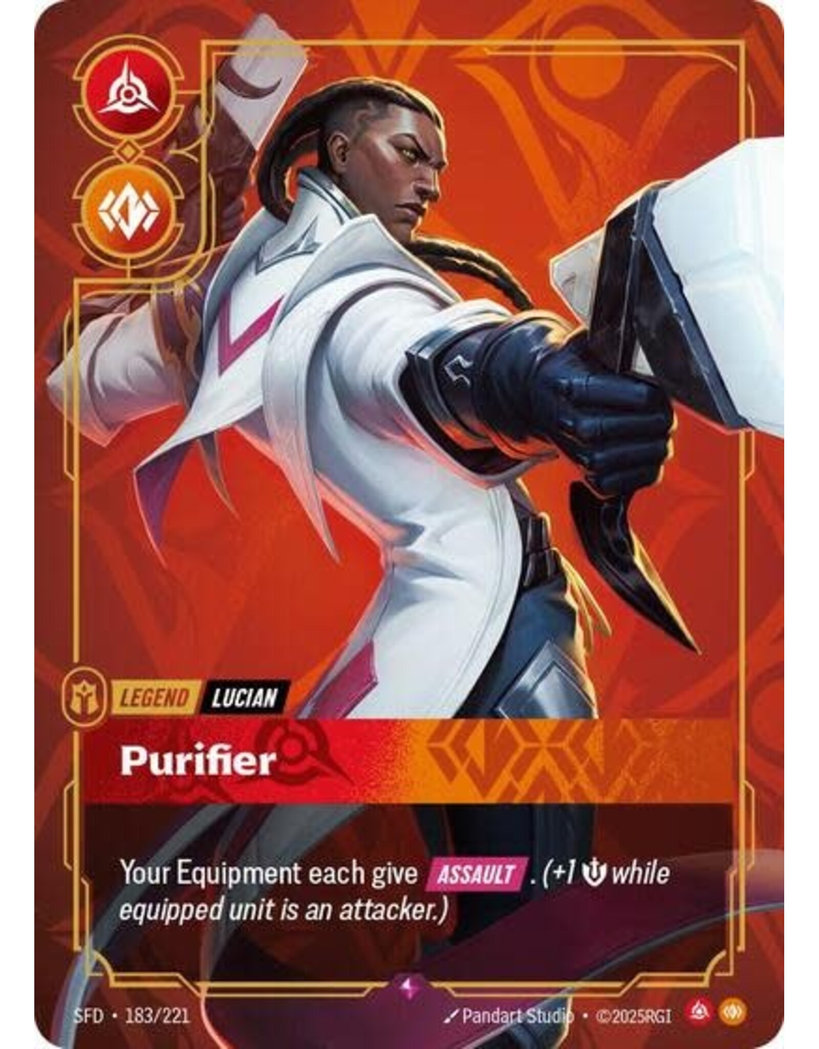 Lucian - Purifier - 183/221 (Foil, Rare)