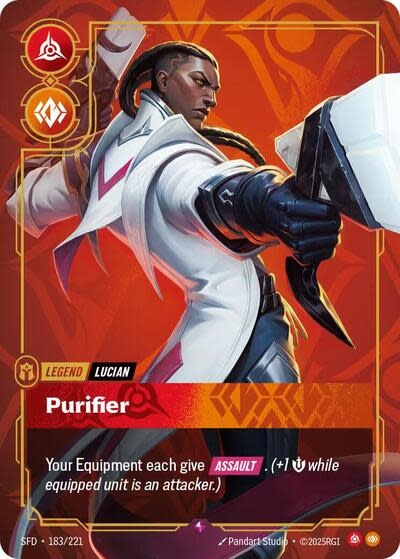 Lucian - Purifier - 183/221 (Foil, Rare)