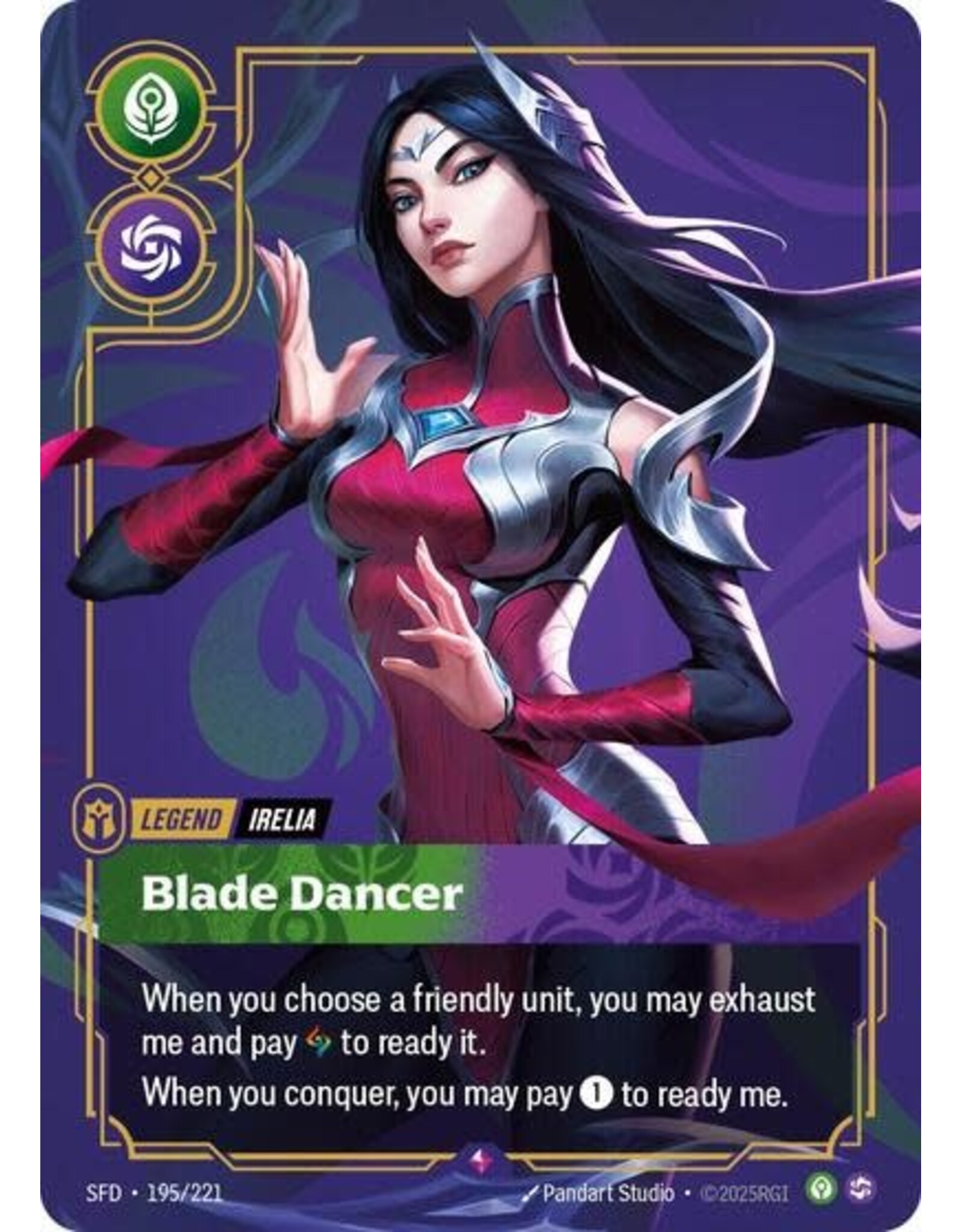 Irelia - Blade Dancer - 195/221 (Foil, Rare)