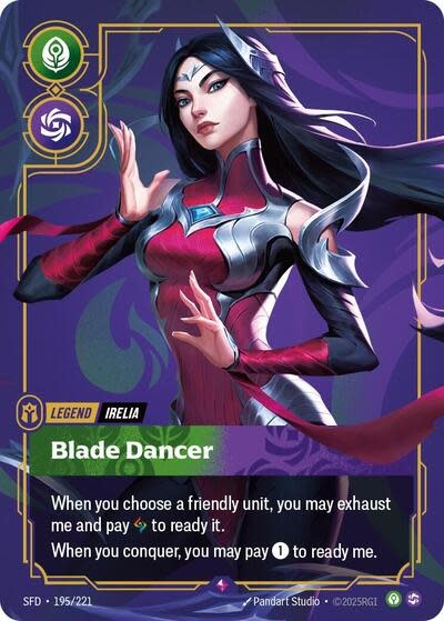 Irelia - Blade Dancer - 195/221 (Foil, Rare)