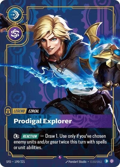 Ezreal - Prodigal Explorer - 199/221 (Foil, Rare)